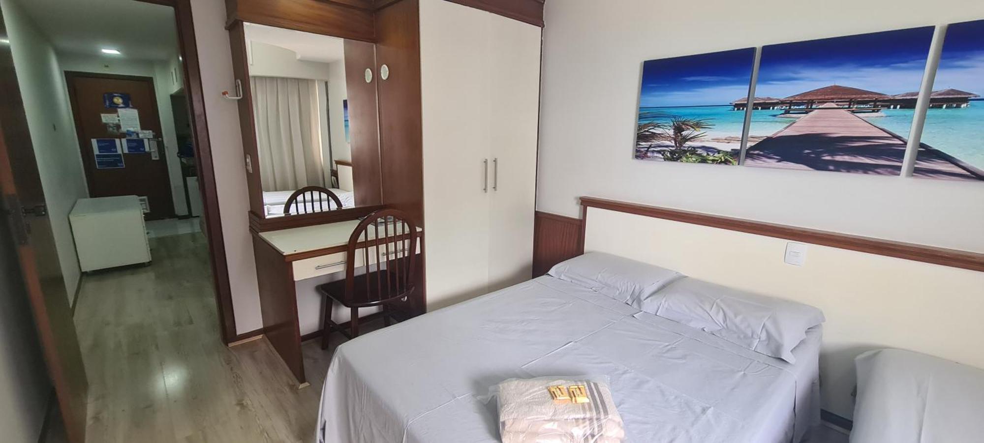 Flat Pasárgada 812, Free Bikes, pé na praia Vila Velha  Esterno foto
