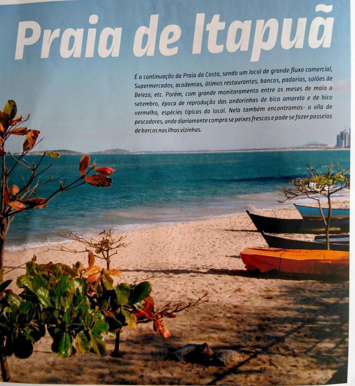 Flat Pasárgada 812, Free Bikes, pé na praia Vila Velha  Esterno foto